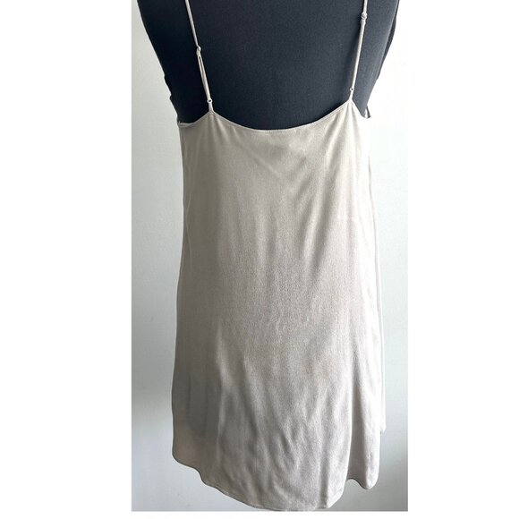Wilfred Free Light Grey Mini Dress with Lining Sz M - Picture 8 of 8